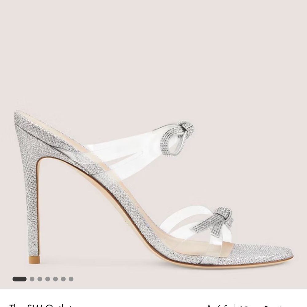 Stuart Weitzman Bow 100 Slides - image 2